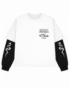 Blond Frank Oversized Layered T-Shirt