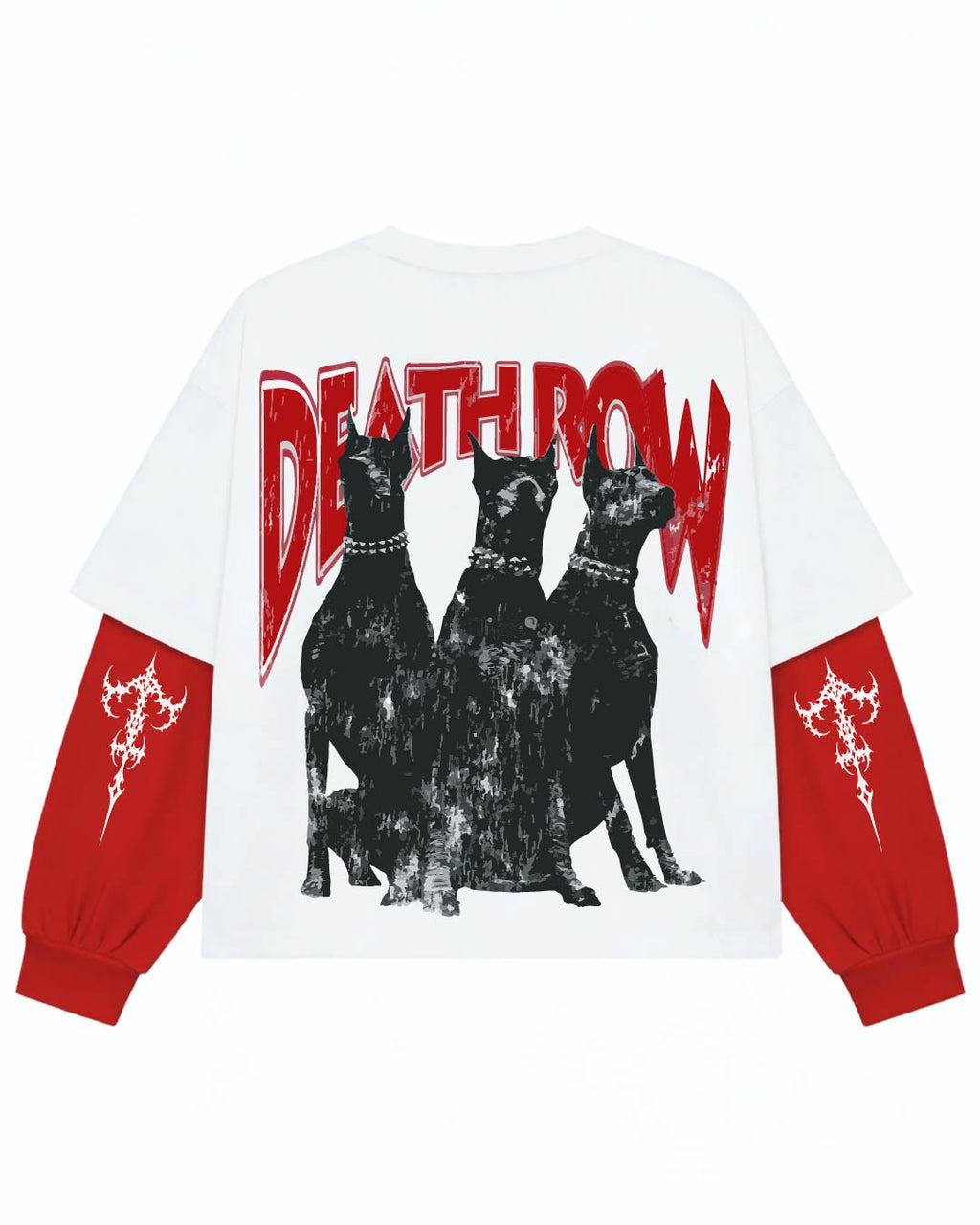 Death Row Legacy Oversized Layered T-Shirt