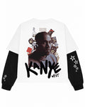 Kanye West Oversized Layered T-Shirt