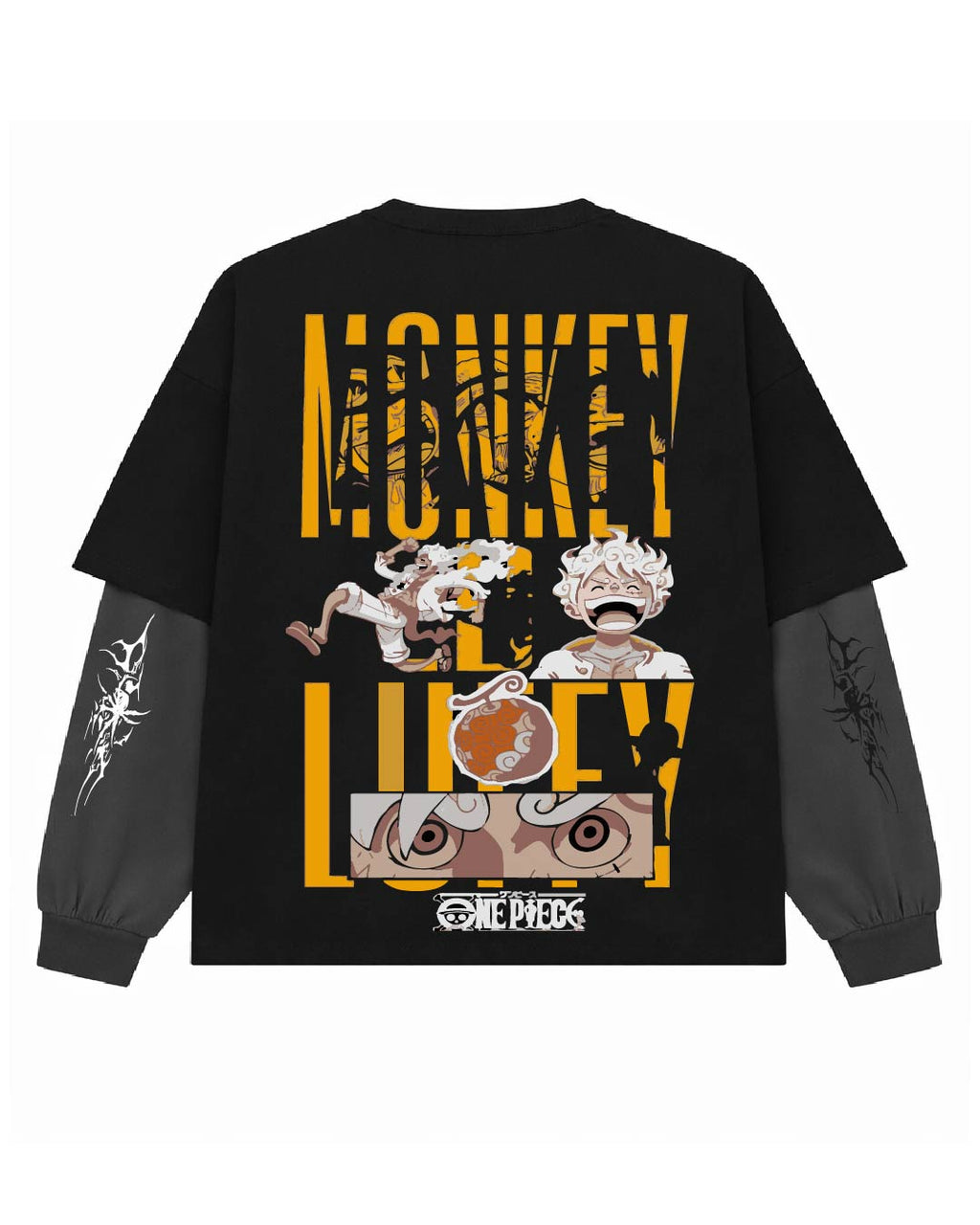 One Piece Oversized Layered T-Shirt