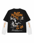 Pulp Fiction Oversized Layered T-Shirt