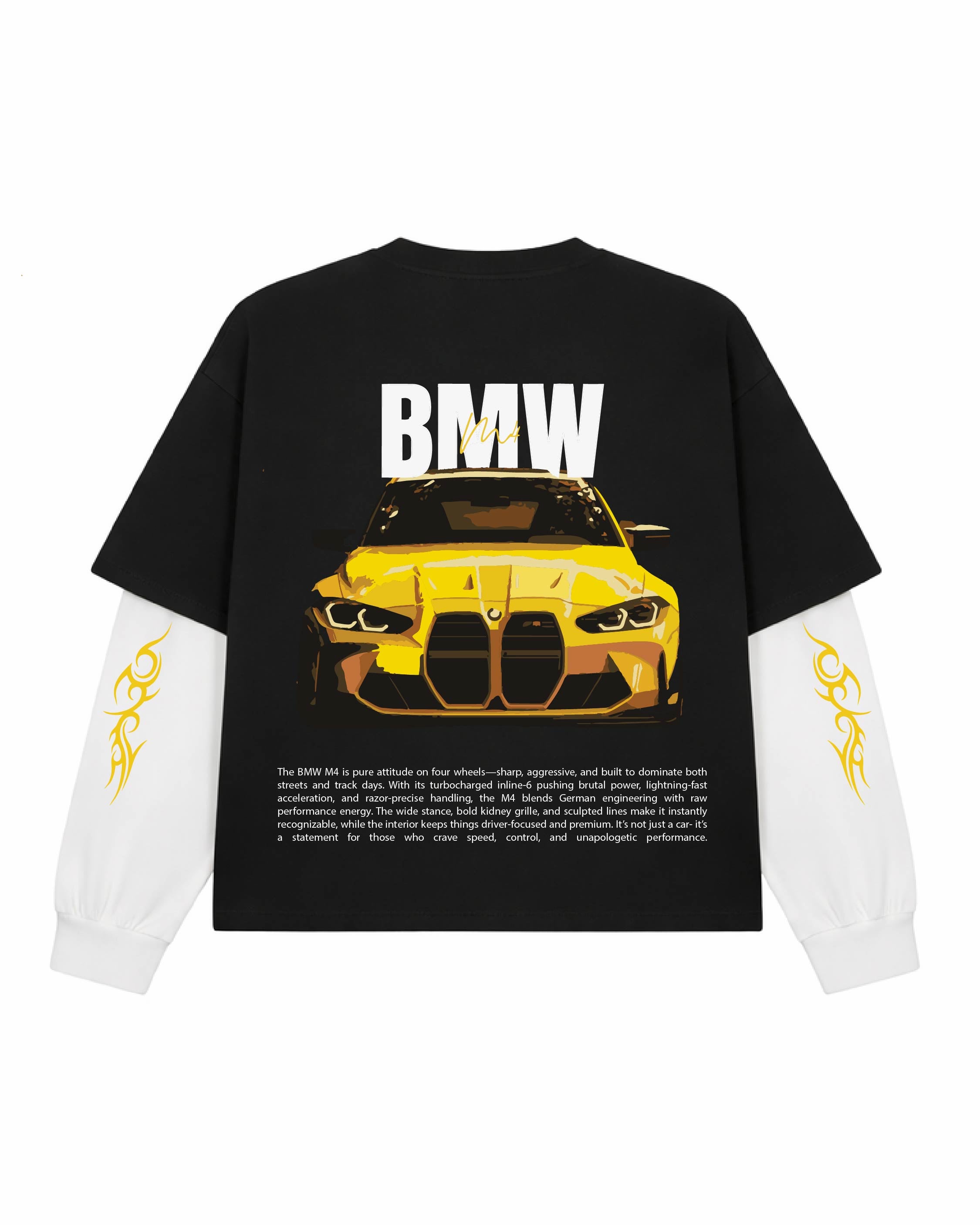 BMW M4 Oversized Layered T-Shirt