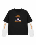 Pulp Fiction Oversized Layered T-Shirt