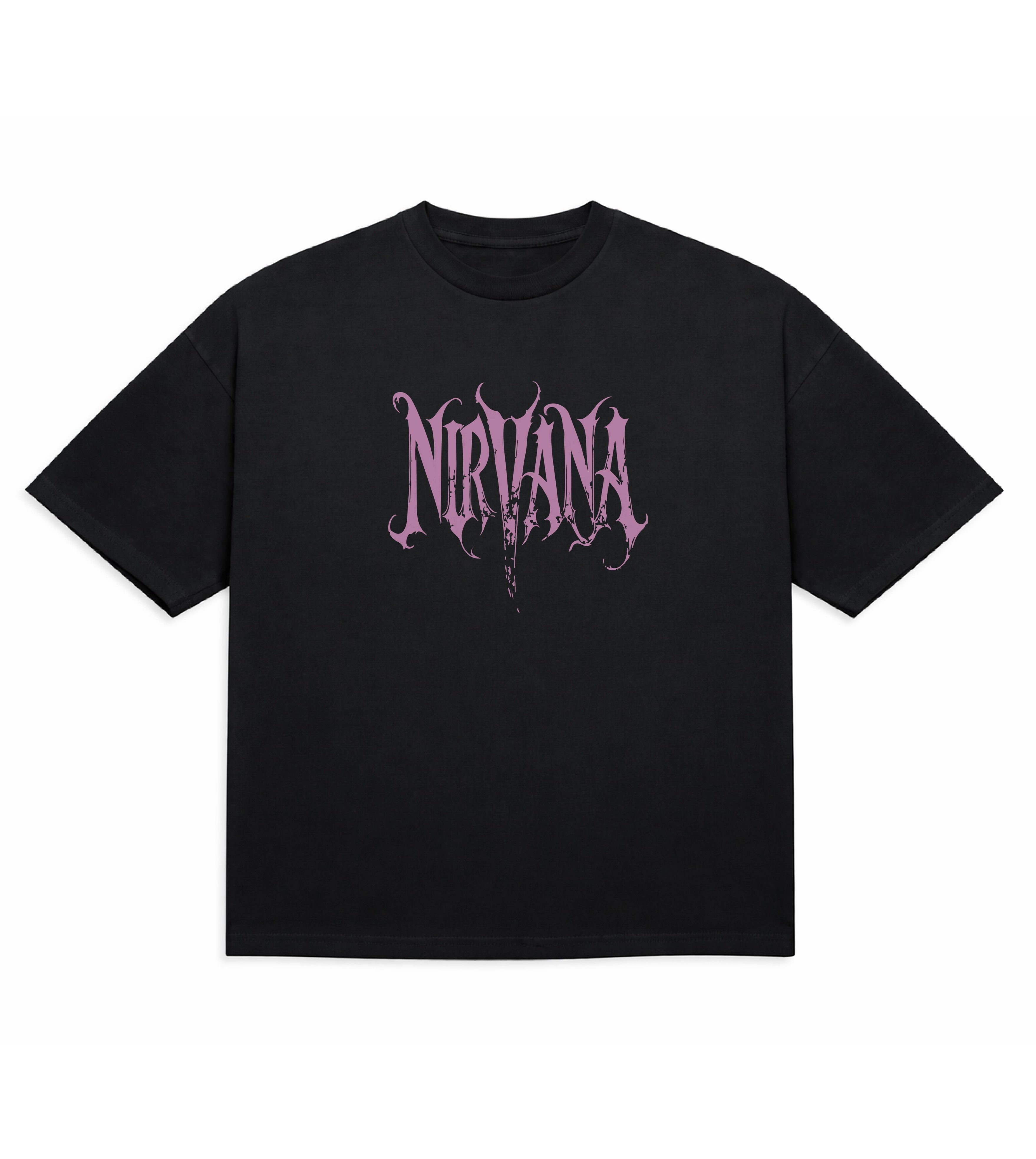Nirvana Nevermind Oversized T-shirt – Kinda Rubbish