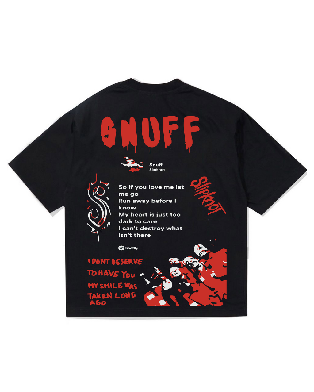 Slipknot Snuff Oversized T-Shirt