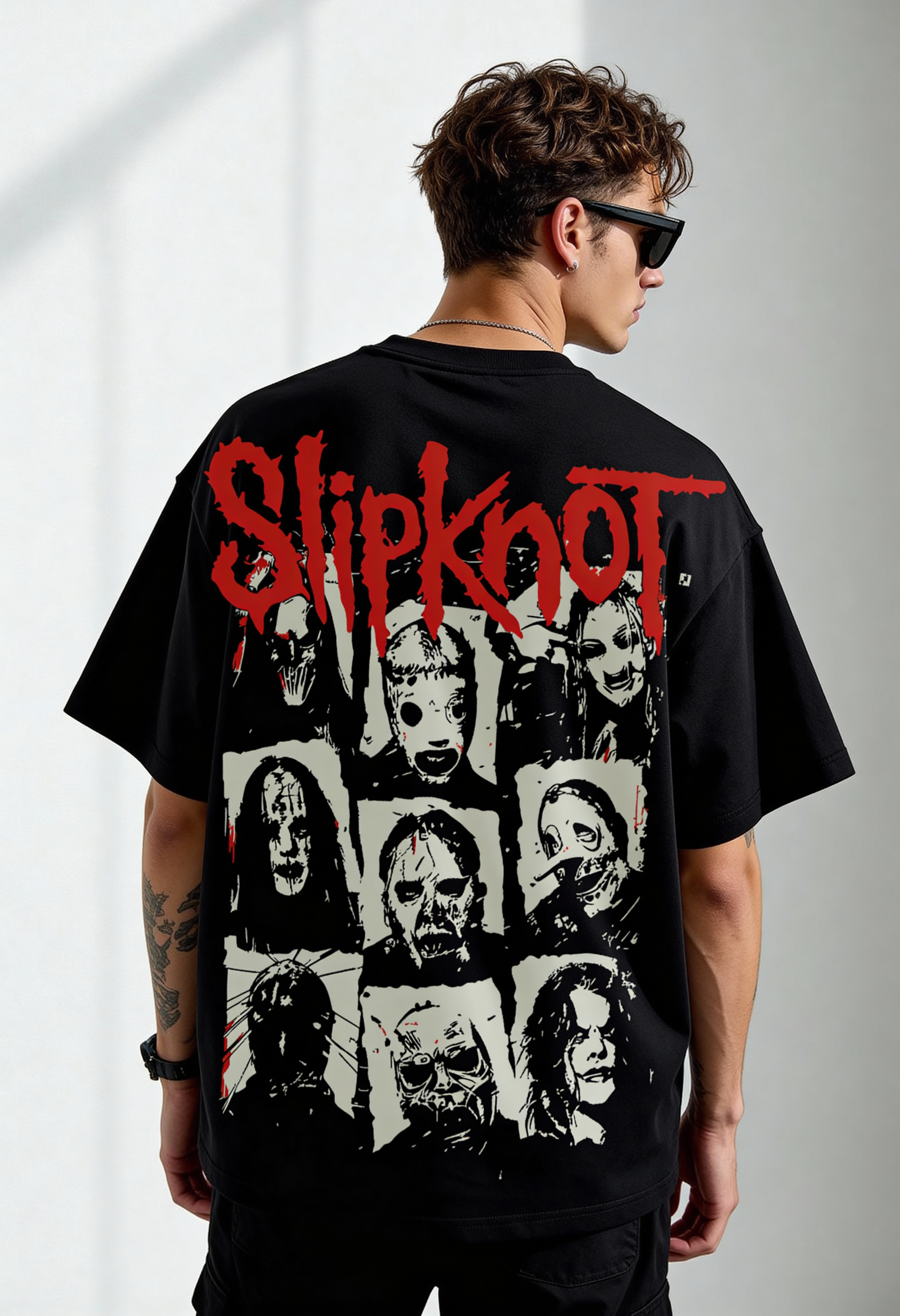 Slipknot Oversized T-Shirt – Kinda Rubbish
