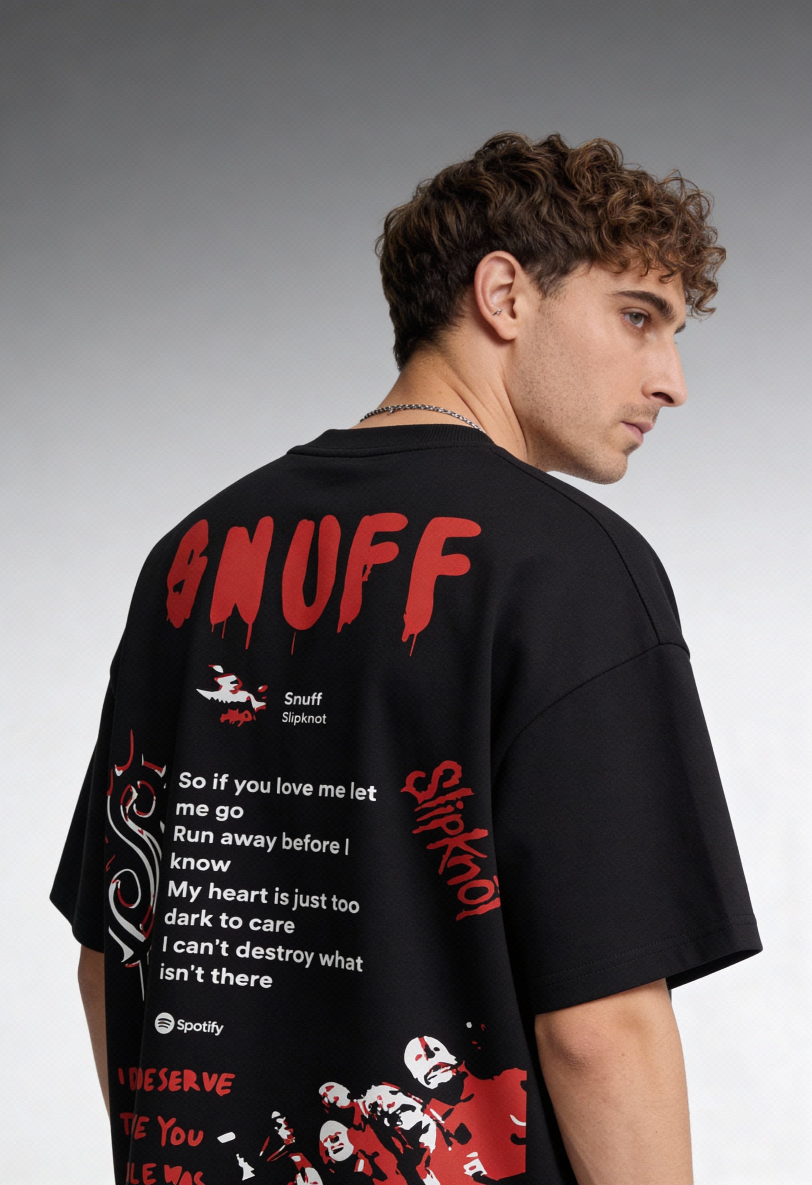Slipknot Snuff Oversized T-Shirt