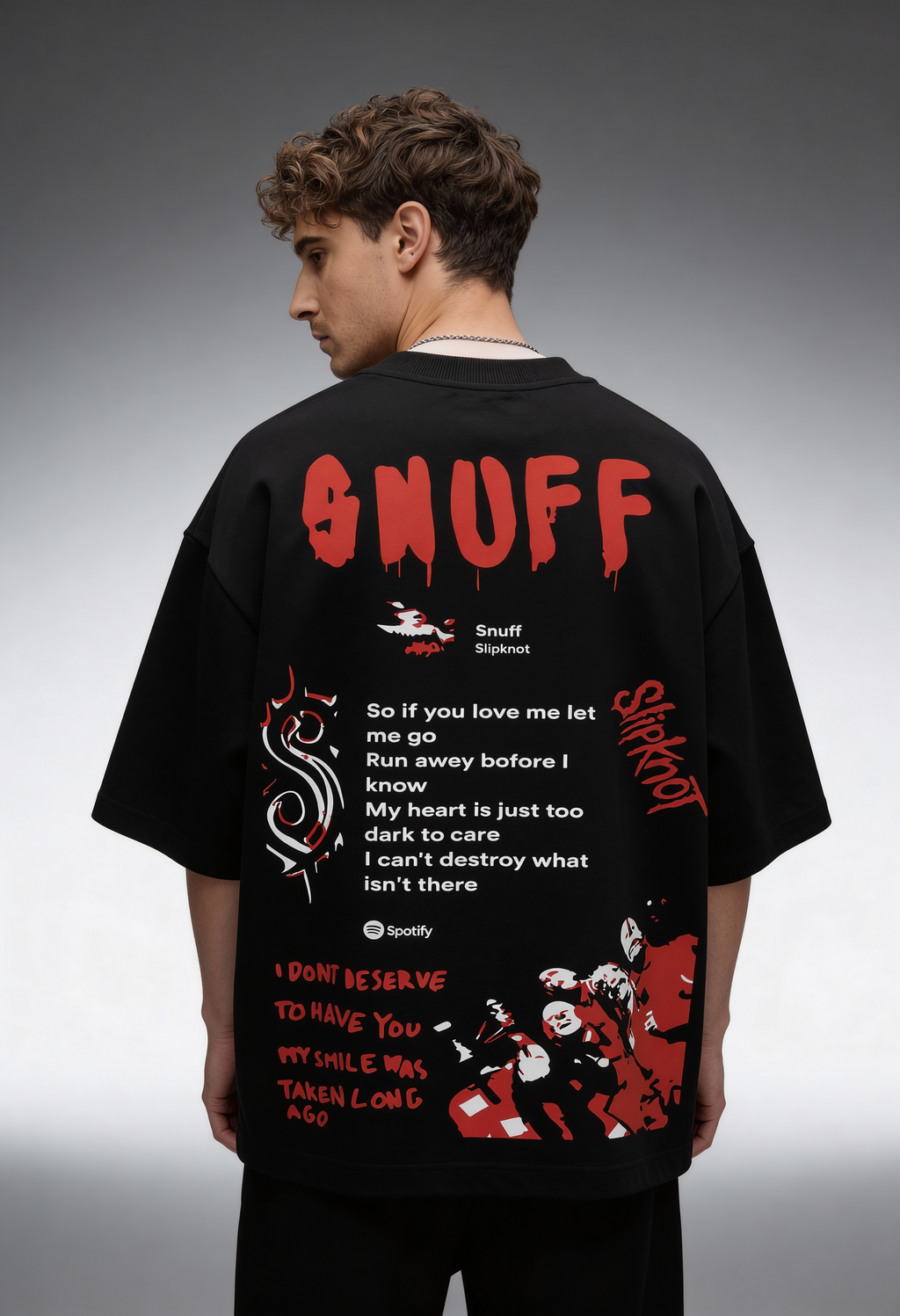 Slipknot Snuff Oversized T-Shirt
