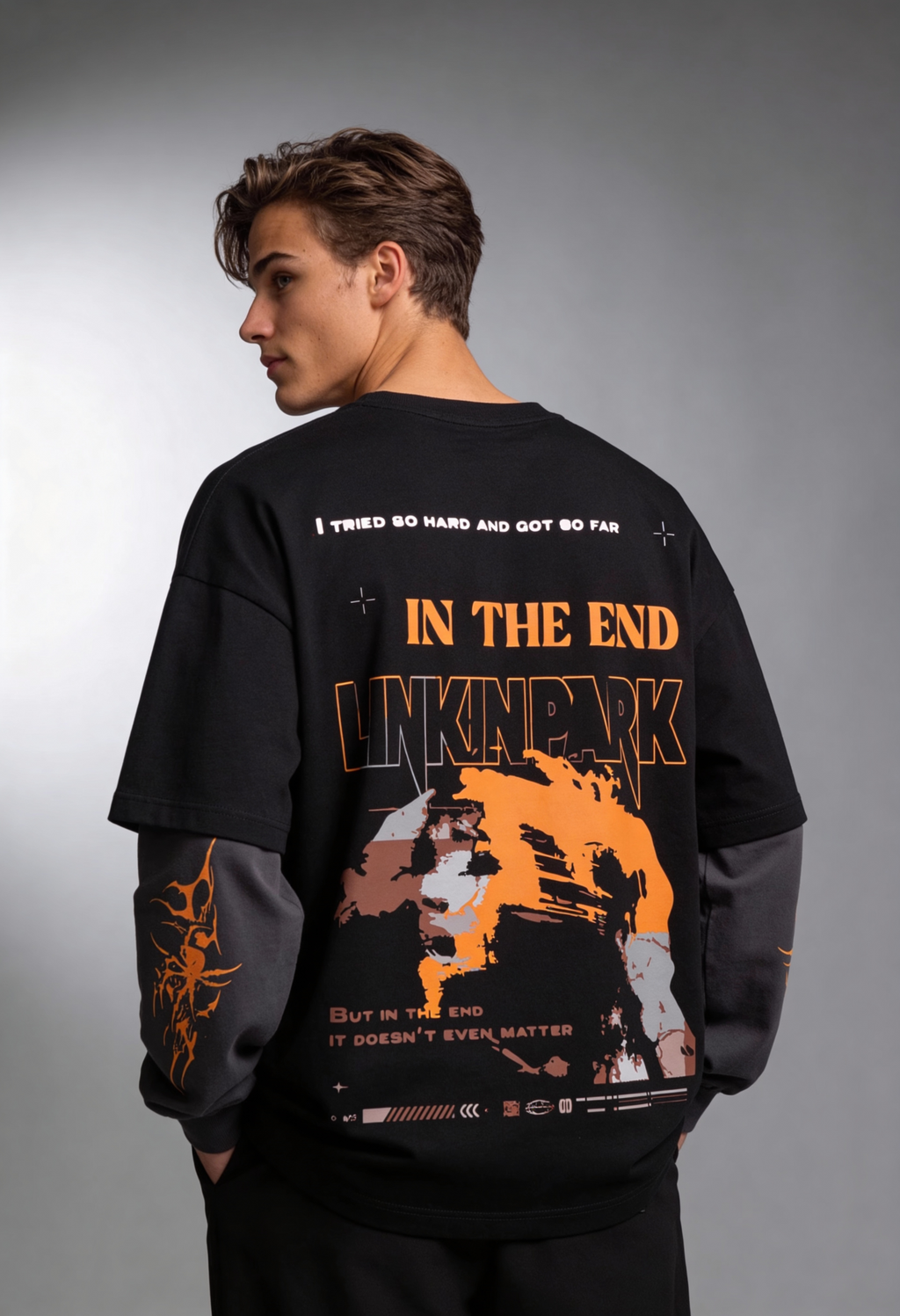 Linkin Park “In The End” Oversized T-Shirt