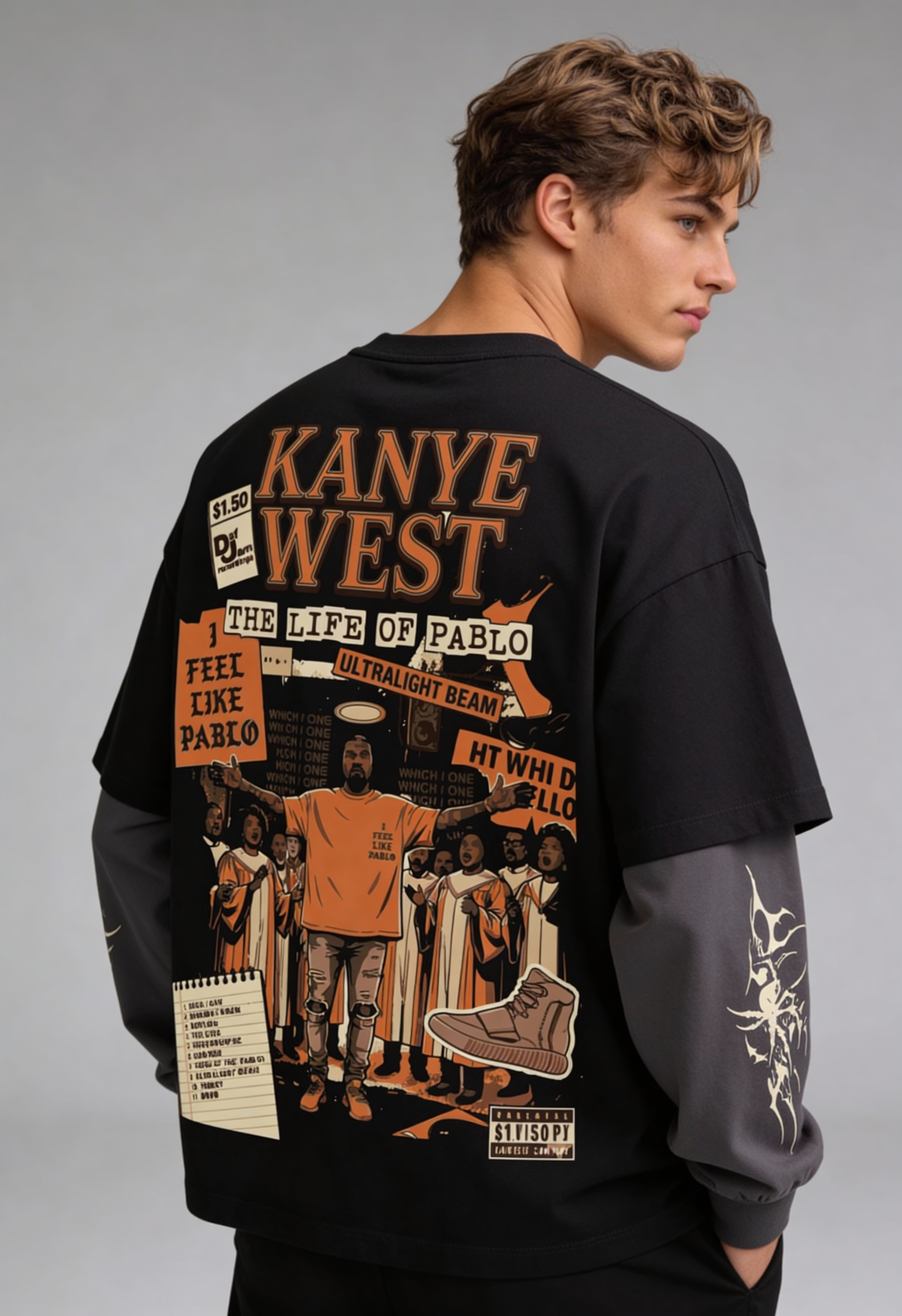 Kanye West – The Life of Pablo Oversized T-Shirt