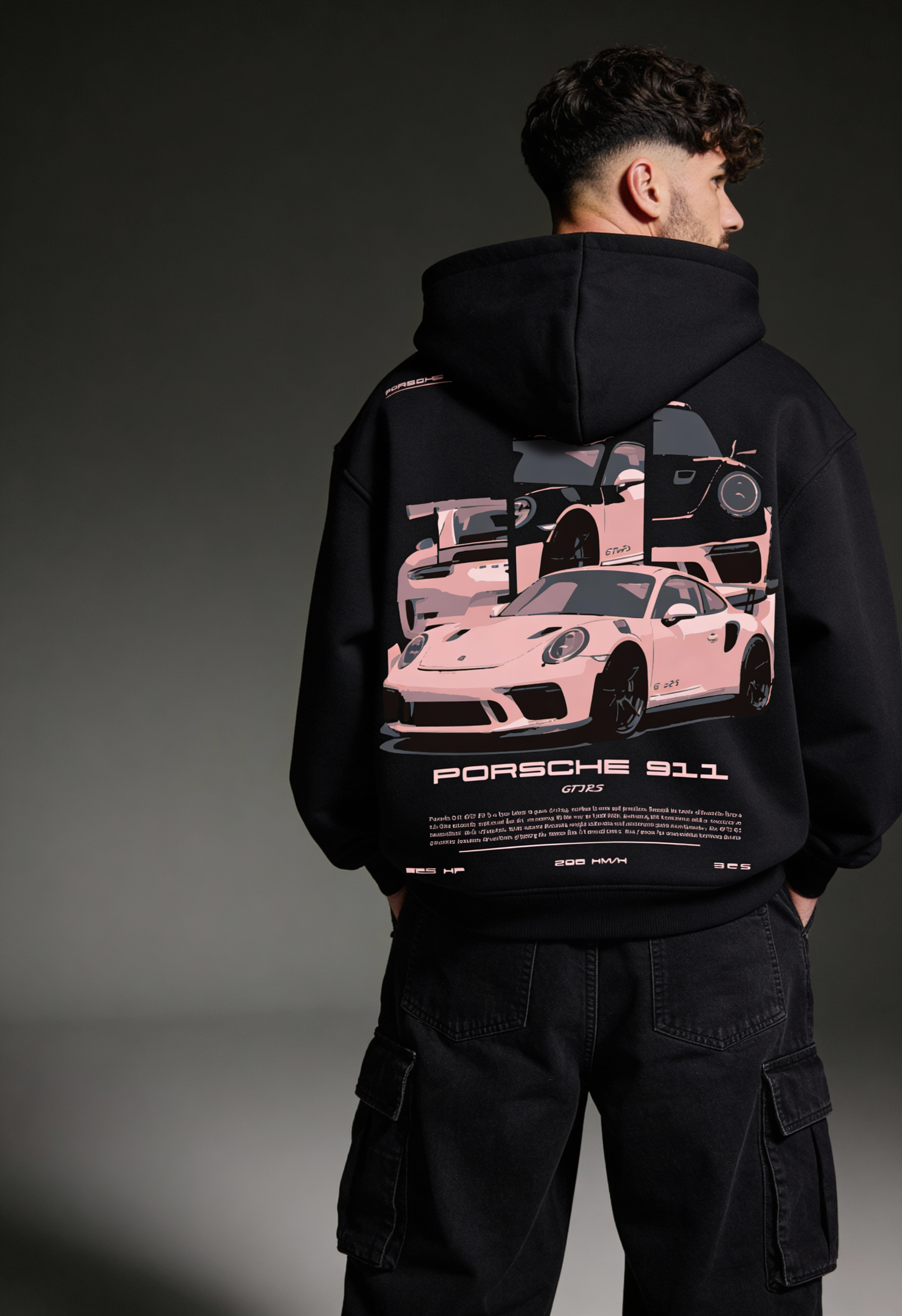 Porsche 911 Oversized Hoodie