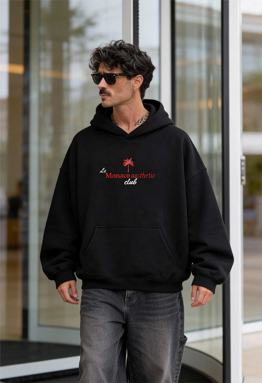 Charles Leclerc Monaco Hoodie Oversized Hoodie