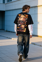 Naruto Oversized Layered T-Shirt