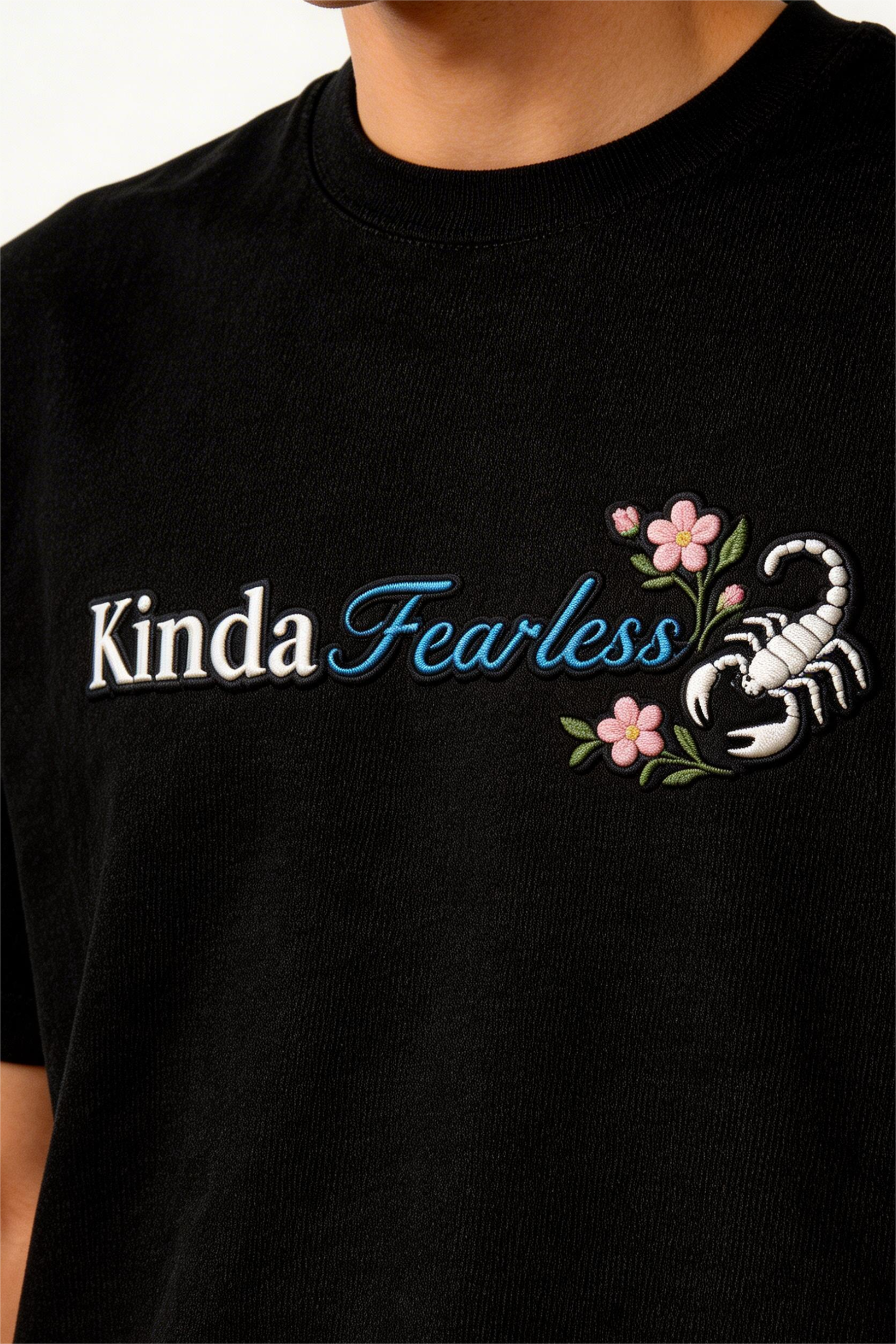 Kinda Fearless Oversized T-Shirt