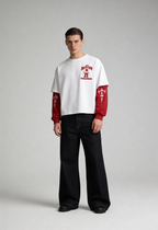 Death Row Legacy Oversized Layered T-Shirt