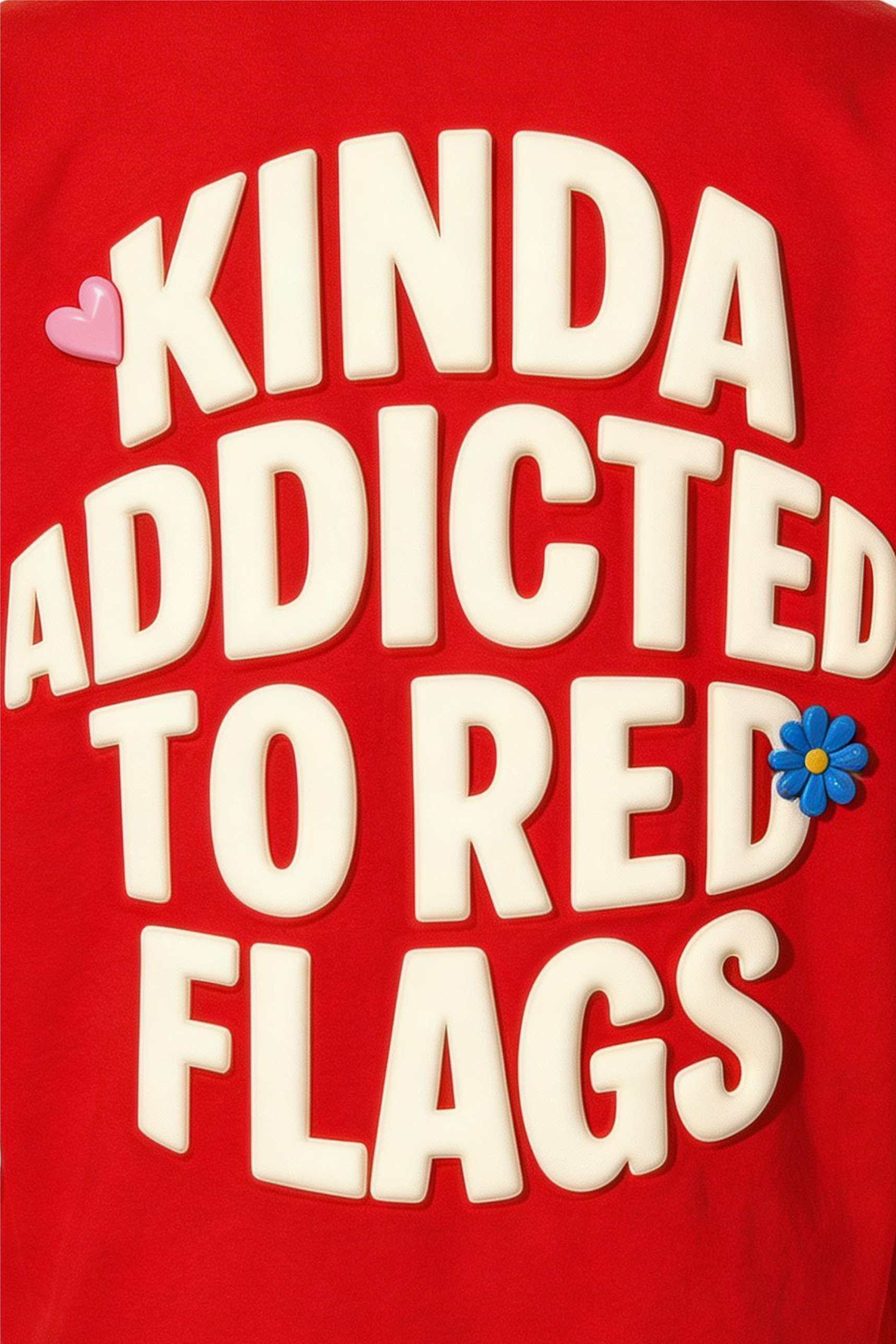 Kinda Red Flag Oversized T-Shirt