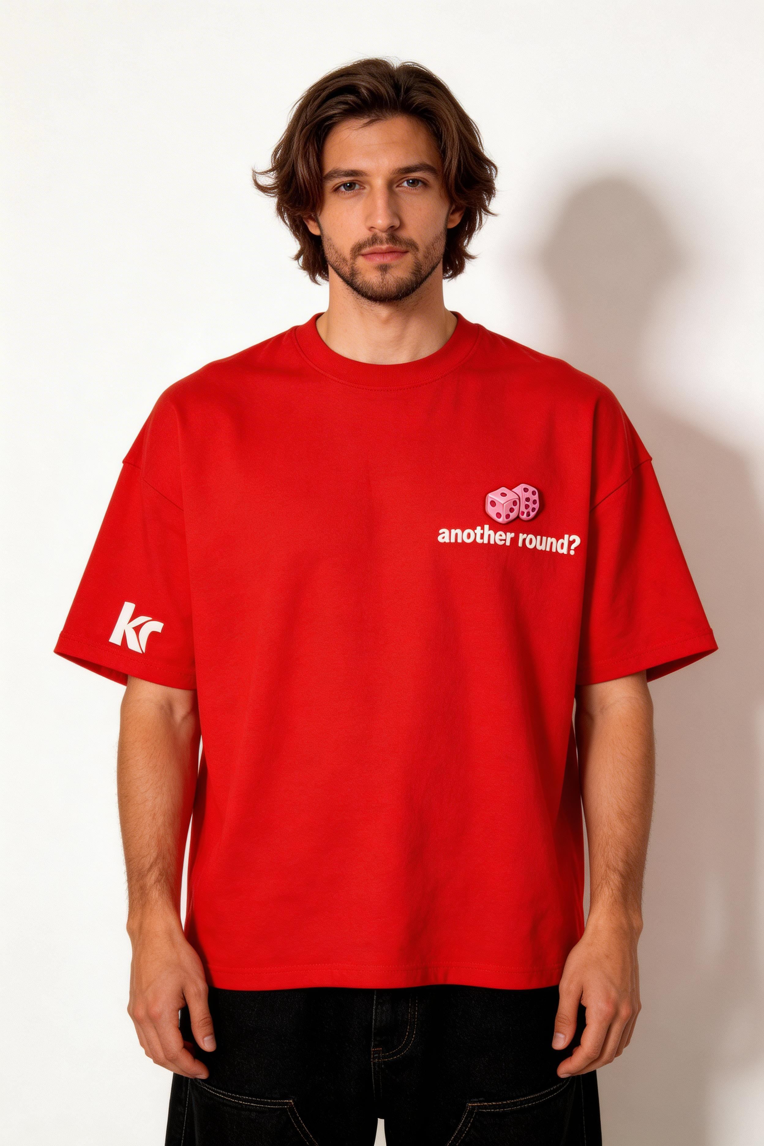 Kinda Red Flag Oversized T-Shirt