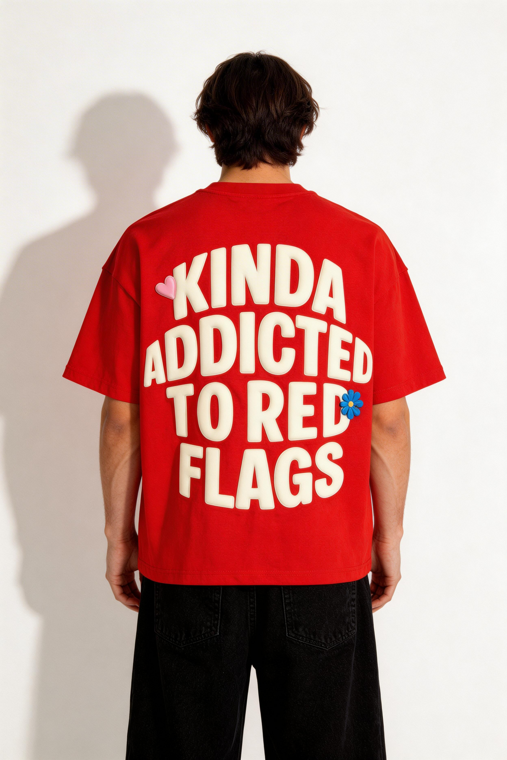 Kinda Red Flag Oversized T-Shirt