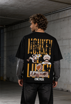 One Piece Oversized Layered T-Shirt