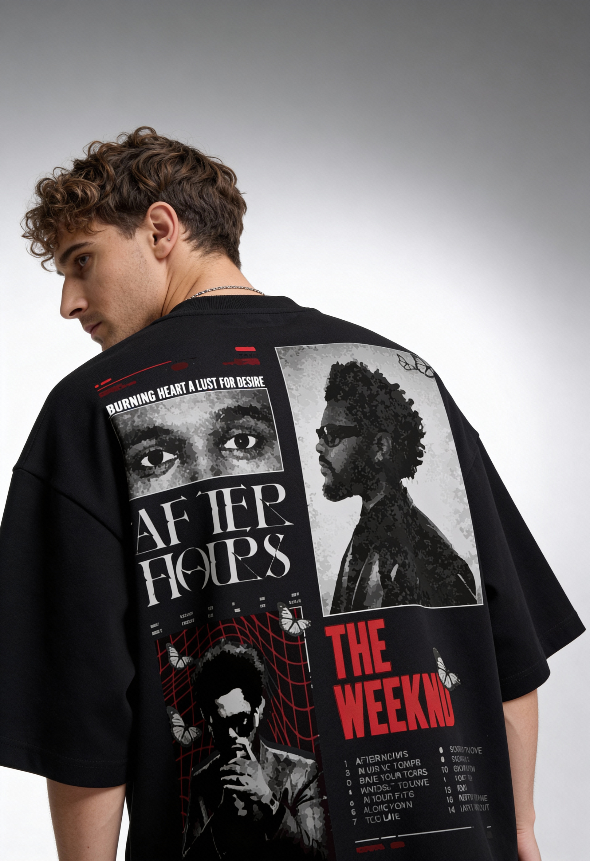 The Weekend - After Hours Oversized T-Shirt – Kinda Rubbish The Weekend - After Hours Oversized T-Shirt – Kinda Rubbish